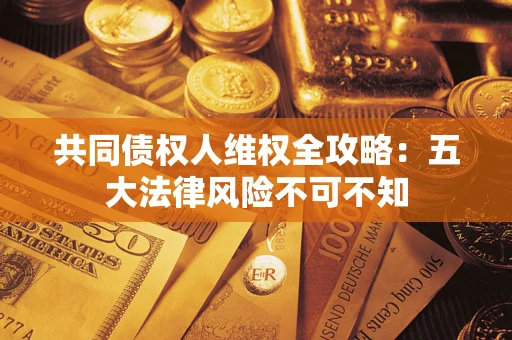 武汉共同债权人维权全攻略：五大法律风险不可不知