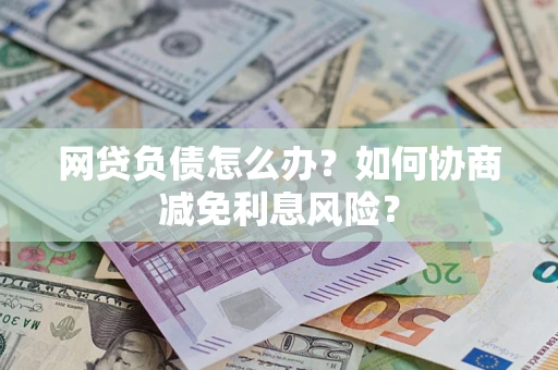 武汉网贷负债怎么办？如何协商减免利息风险？