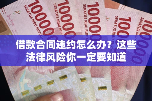 武汉借款合同违约怎么办？这些法律风险你一定要知道
