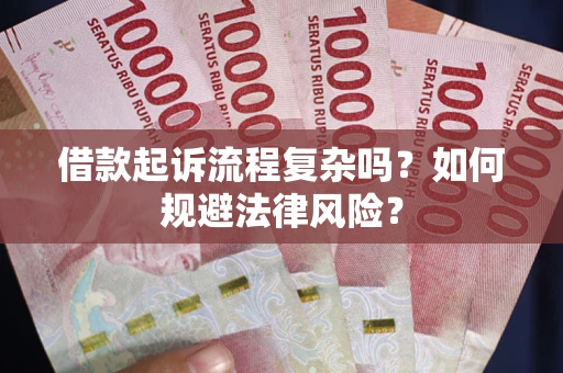 武汉借款起诉流程复杂吗？如何规避法律风险？