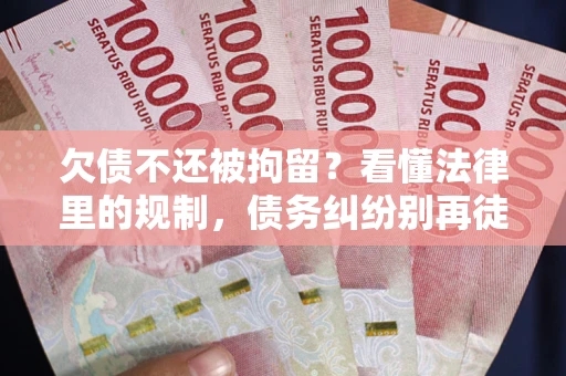 武汉欠债不还被拘留？看懂法律里的规制，债务纠纷别再徒劳奔波