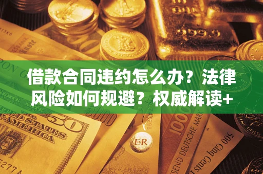 武汉借款合同违约怎么办？法律风险如何规避？权威解读+实用指南