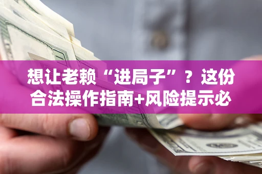 武汉想让老赖“进局子”？这份合法操作指南+风险提示必须看！