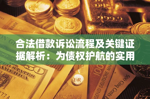 武汉合法借款诉讼流程及关键证据解析：为债权护航的实用指南