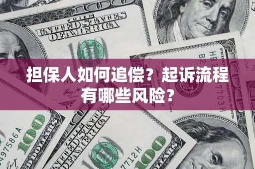 武汉担保人如何追偿？起诉流程有哪些风险？