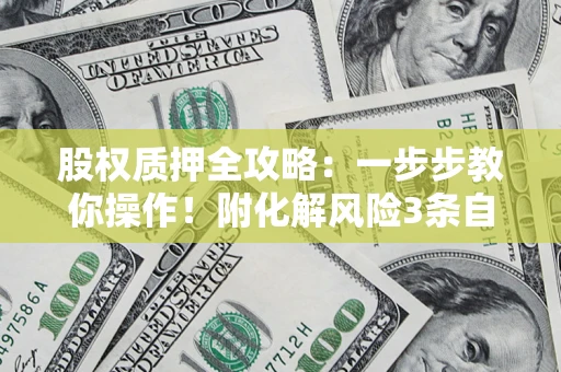 武汉股权质押全攻略：一步步教你操作！附化解风险3条自救法则