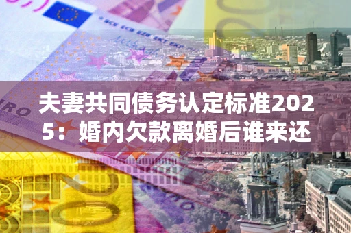 武汉夫妻共同债务认定标准2025：婚内欠款离婚后谁来还？
