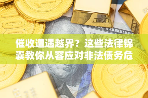 武汉催收遭遇越界？这些法律锦囊教你从容应对非法债务危机