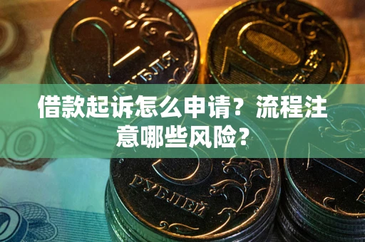 武汉借款起诉怎么申请？流程注意哪些风险？